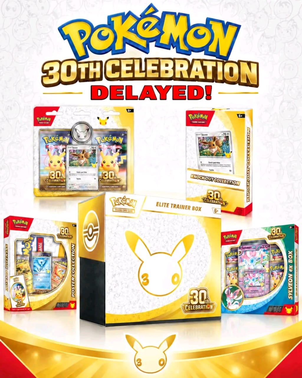 Pokemon Card Game MEGA 30th Celebration Booster Box M6a Japanese w/shrink PSL